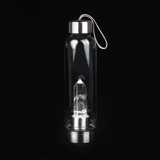 Crystal Chakra Healing Water Bottle