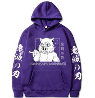 Shadowed Blade: Demon Slayer Chronicles Hoodie