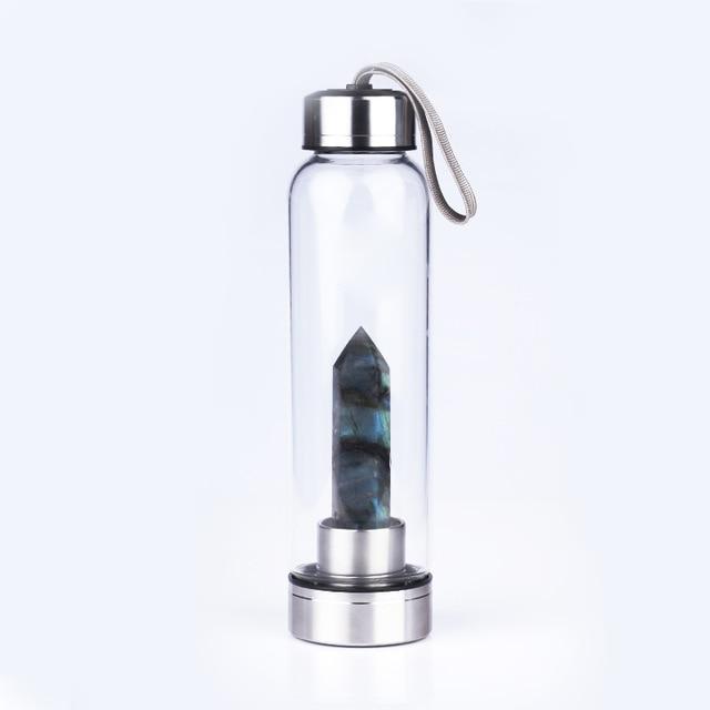Crystal Chakra Healing Water Bottle