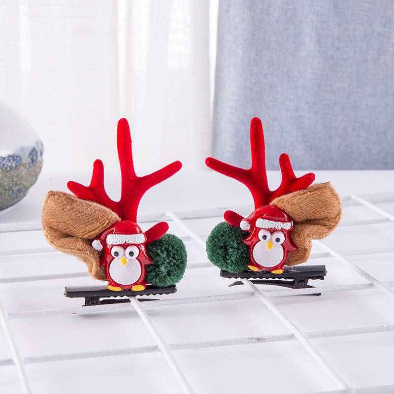 Reindeer Chic Hair Clip