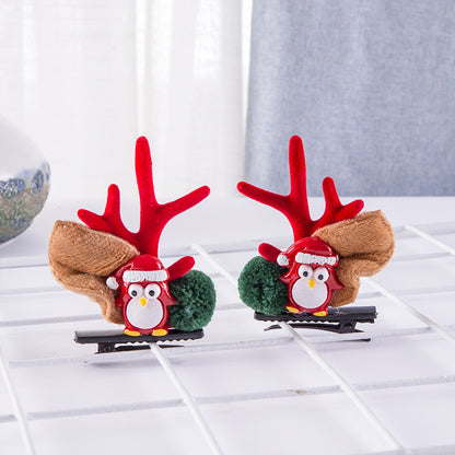 Reindeer Chic Hair Clip