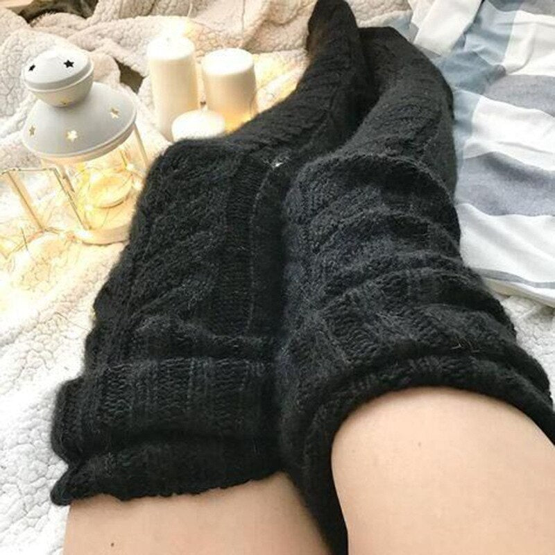 Woolen Knitted Lolita Socks