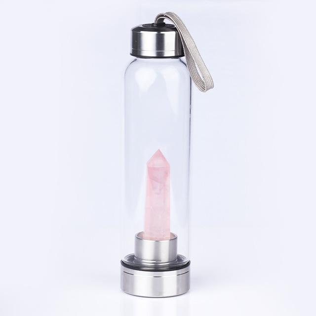 Crystal Chakra Healing Water Bottle
