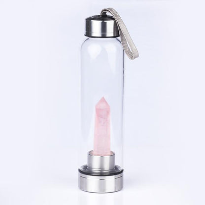 Crystal Chakra Healing Water Bottle