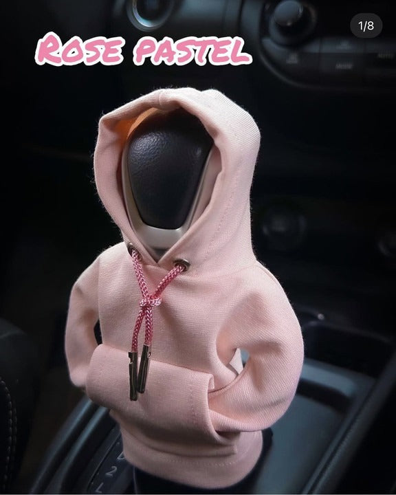 Shift Style: Car Gear Lever Hoodie Cover