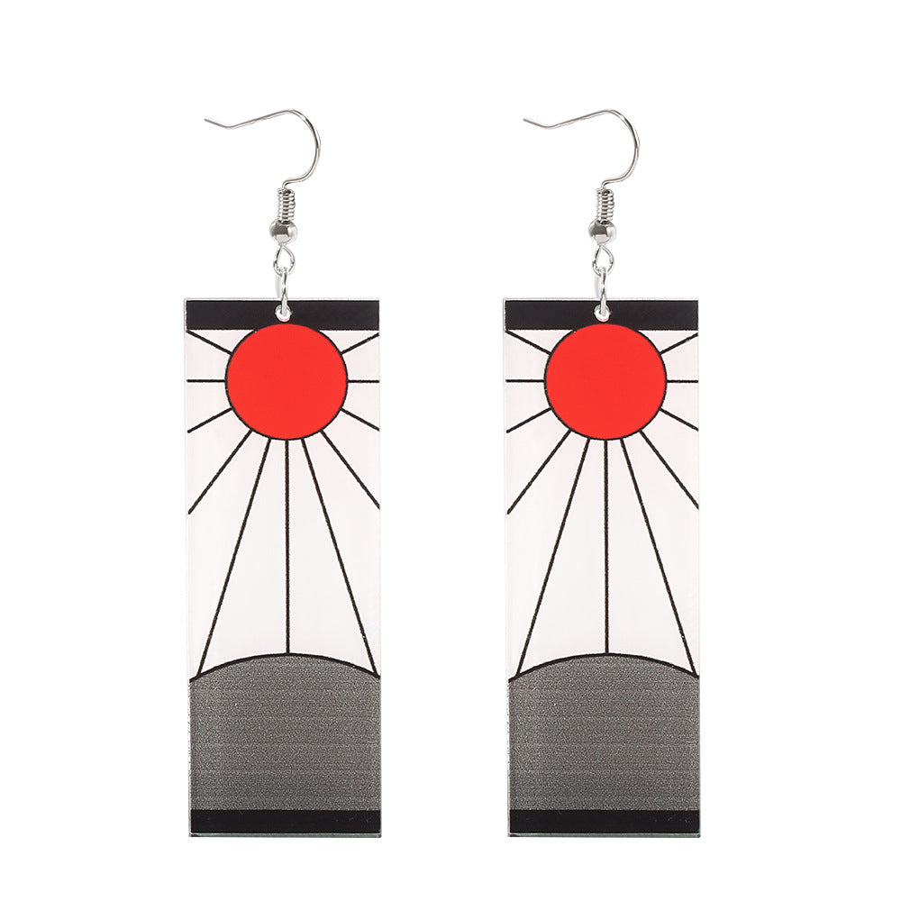 Tanjiro Demon Slayer Earrings