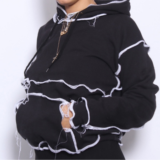 Selene Patchwork Hoodie