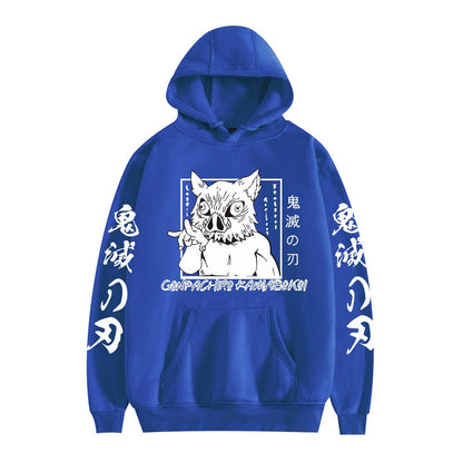 Shadowed Blade: Demon Slayer Chronicles Hoodie