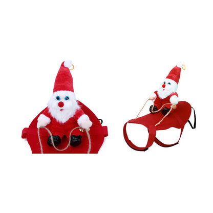 Santa's Pet Sleigh-Ride Christmas Costume
