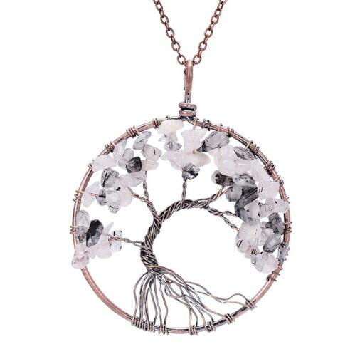 Tree of Life - Healing Crystal Necklace