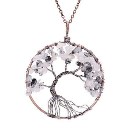Tree of Life - Healing Crystal Necklace
