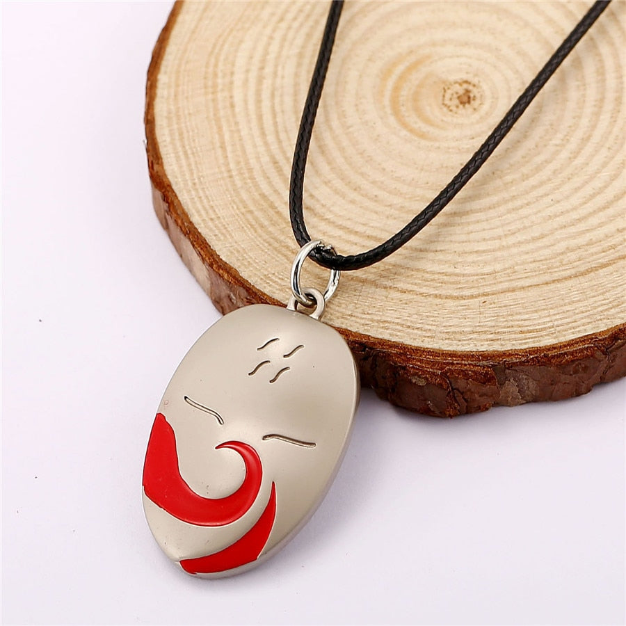 Haku's Tracker Mask Pendant & Necklace