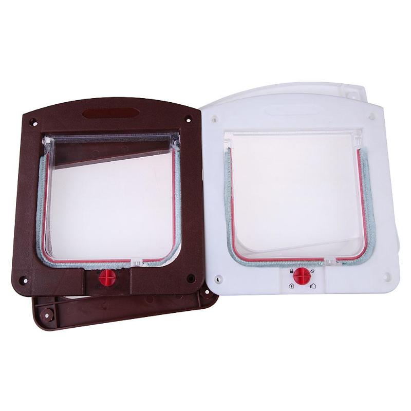 Secure Paws Pet Portal: Lockable Wall & Door Entry for Cats and Dogs