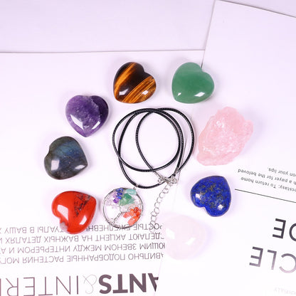 7 Crystal Hearts - Chakra Box