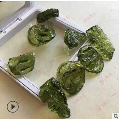 Moldavite Crystal Necklace - Luck Attraction