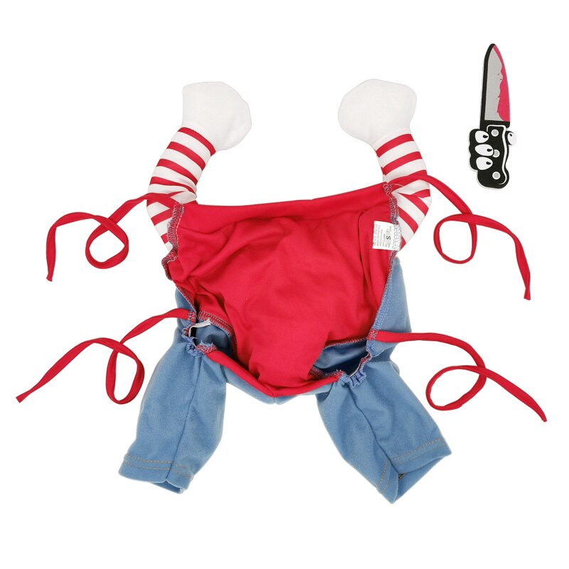 Dog Costume - Chucky Costume with Arms