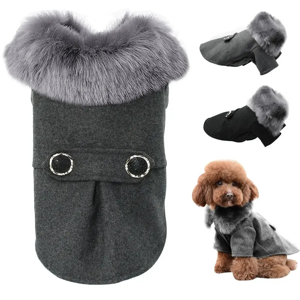 Pet Clothing for Dog Winter Coat for Small Medium Dogs.