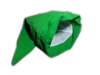 Legend of Zelda Link Cosplay Hat - Green Elf Adventurer Costume Cap for Conventions and Parties