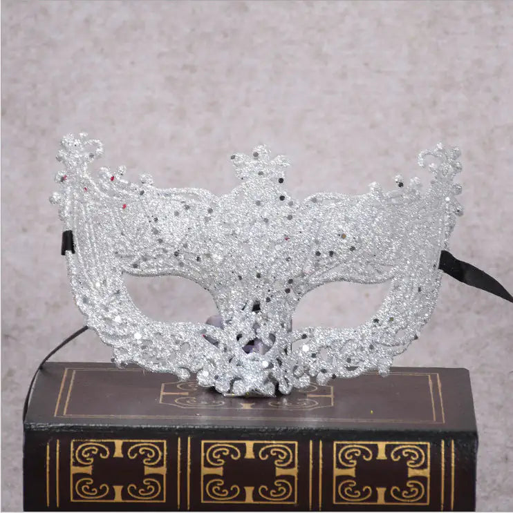 Theatre Inspired Prom Makeup Costume Lace Mask
