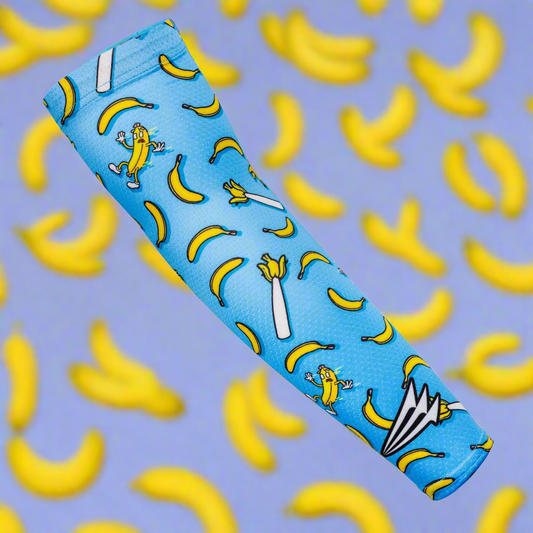 Nukes 'N Naners Bananas Baseball HyperDri Performance Compression Sleeve