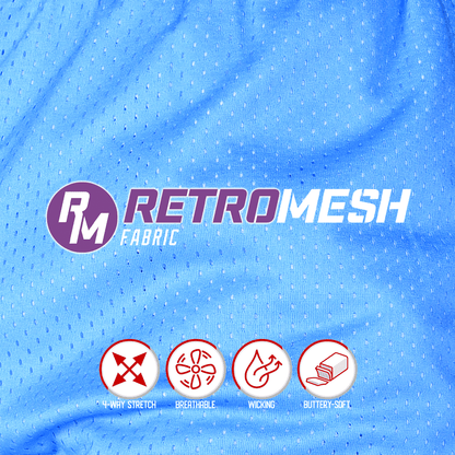 Comic Book Bombs Lifestyle Baseball Mesh Shorts