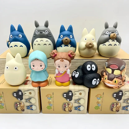 Anime Cartoon Blind Box Figurine Kawaii Desk Decor Collectible Toy Birthday Gift