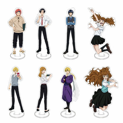 Acrylic Anime Figure Stand 15CM – Clear Cosplay Character Display Stand for Collectors