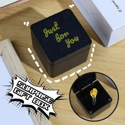 Middle Finger Gift Box - Funny Christmas Prank Desk Decoration