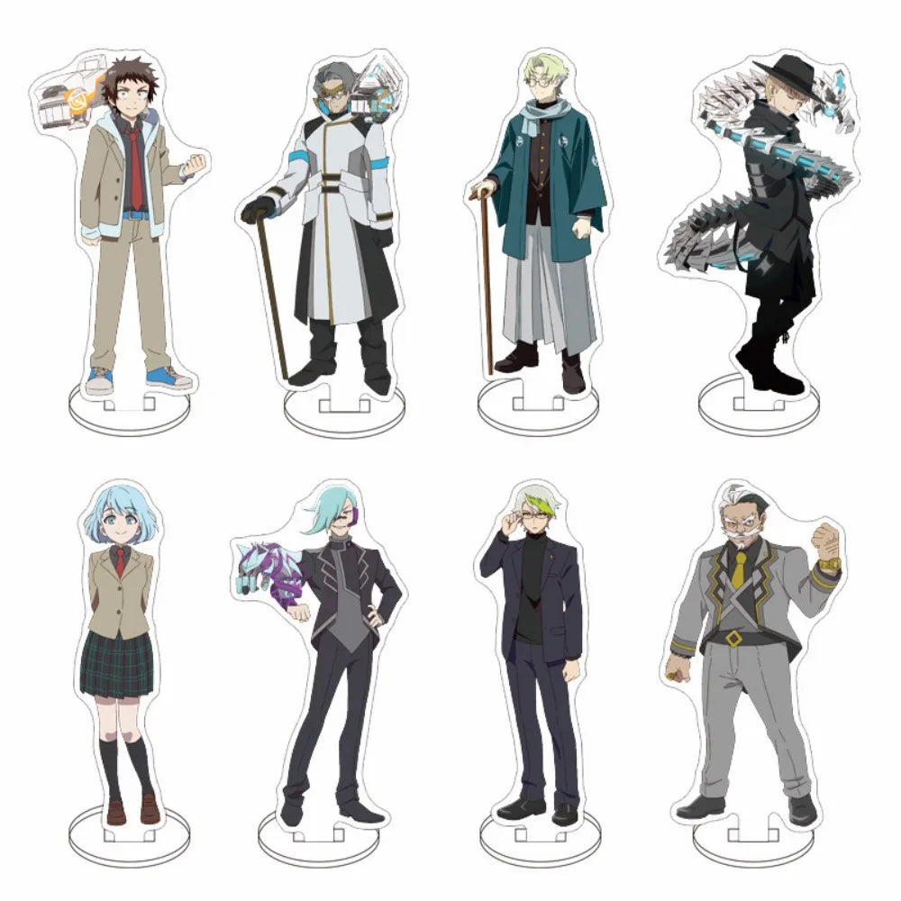 Acrylic Anime Figure Stand 15CM – Clear Cosplay Character Display Stand for Collectors
