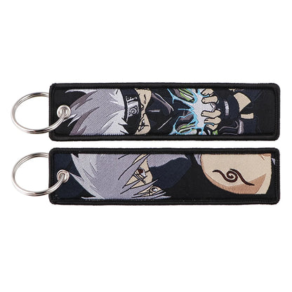 Naruto Anime Woven Keychain Backpack Charm