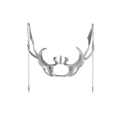 Cyberpunk Metal Face Mask Futuristic Mechanical Wind Accessory