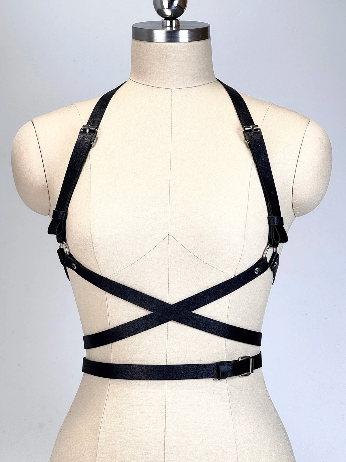 Punk Body Harness Corset Belt - Gothic Street Style Waistband Suspenders