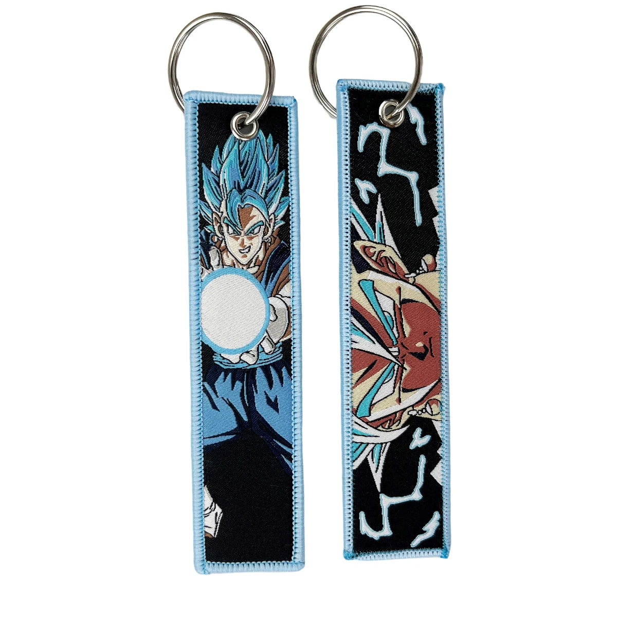 Dragon Ball Embroidered Keychain Lanyard - Anime Badge Holder & Key Strap