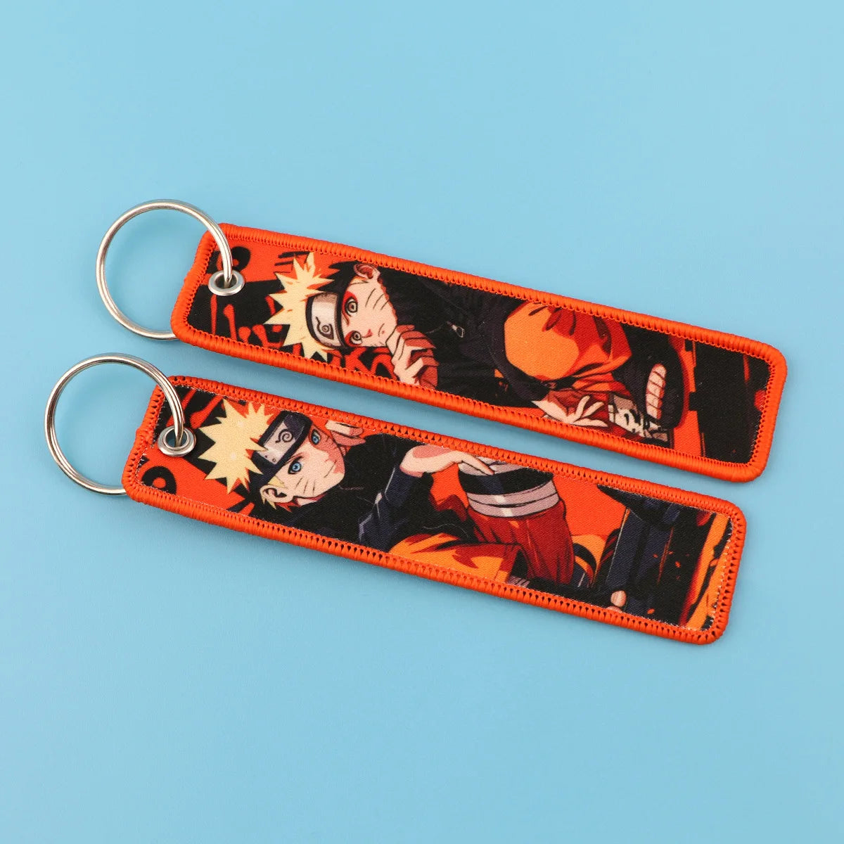 Naruto Anime Woven Keychain Backpack Charm