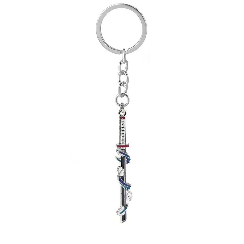 Demon Slayer Sword Keychains – 15 Anime-Inspired Styles Featuring Kyojuro Rengoku