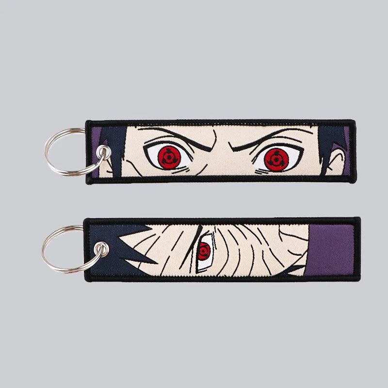 Naruto Anime Woven Keychain Backpack Charm