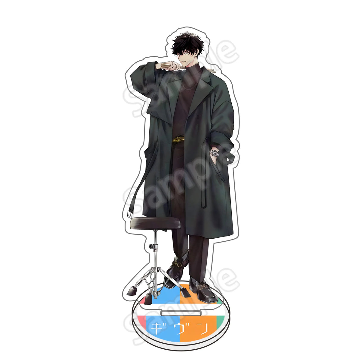 Given Satou Mafuyu Acrylic Stand Keychain 15CM - BL Anime Desk Decor Display Figure, Fan Merch Gift