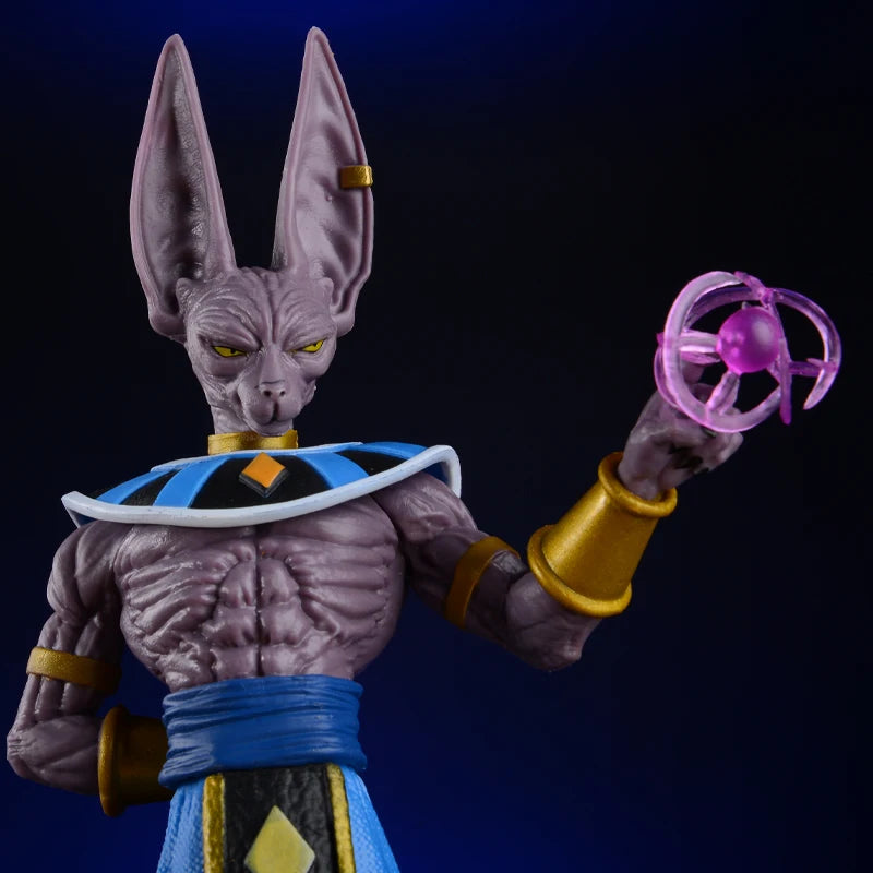 Dragon Ball Z Beerus God of Destruction Action Figure – Collectible Anime Model Toy