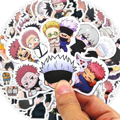 Jujutsu Kaisen Anime Stickers, Gojo Itadori Waterproof Phone Laptop Decals