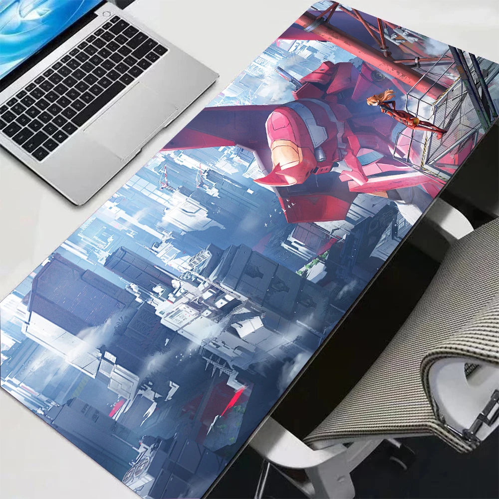Evangelion Asuka Gaming Mouse Pad 1000x500 Desk Mat Anime Keyboard Mat