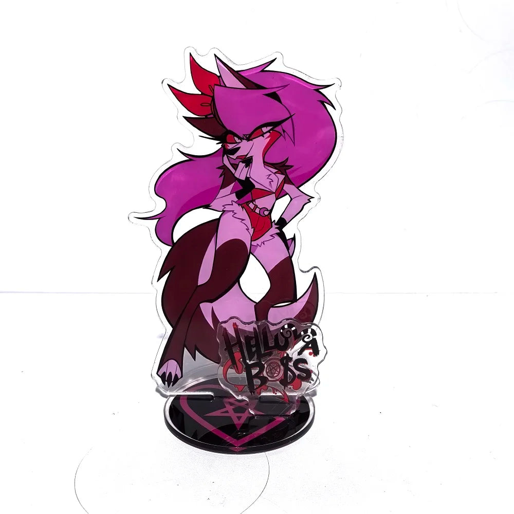 Hazbin Hotel Charlie Morningstar Acrylic Stand – 15cm Anime Desktop Figure Display
