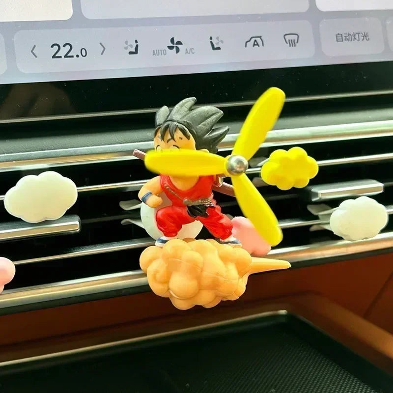 Dragon Ball Son Goku Somersault Cloud Car Air Vent Clip Figurine
