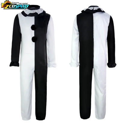 Art the Clown Terrifier 2 Cosplay Costume – Jumpsuit & Mask Set for Halloween