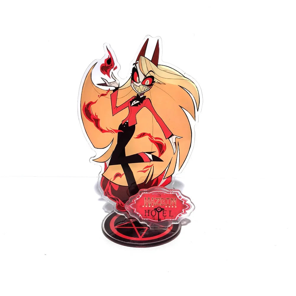 Hazbin Hotel Charlie Morningstar Acrylic Stand – 15cm Anime Desktop Figure Display