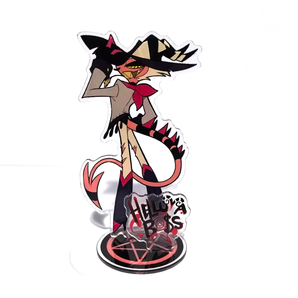 Hazbin Hotel Charlie Morningstar Acrylic Stand – 15cm Anime Desktop Figure Display
