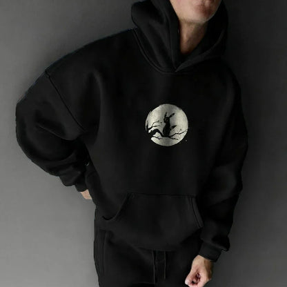 Pokémon Umbreon Printed Hoodie Sweatshirt – Loose Streetwear Pullover
