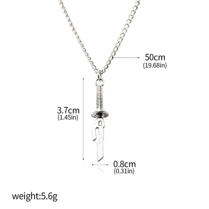 Anime Jujutsu Kaisen Necklace Ryomen Sukuna Itadori Cosplay Pendant Jewelry