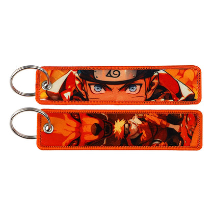 Naruto Anime Woven Keychain Backpack Charm