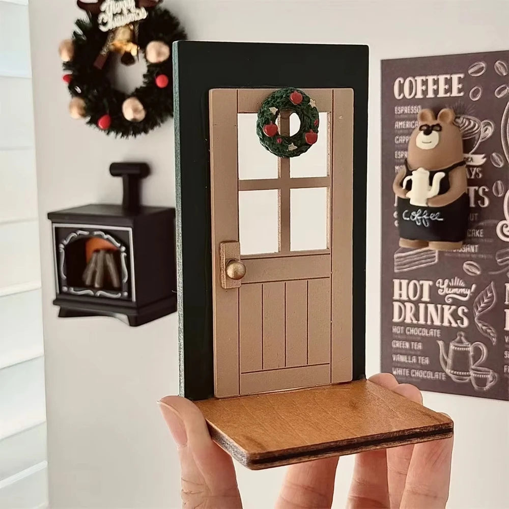 Mini Cat Fireplace LED Night Light Fridge Magnet – Cozy Kitchen & Bedroom Decor