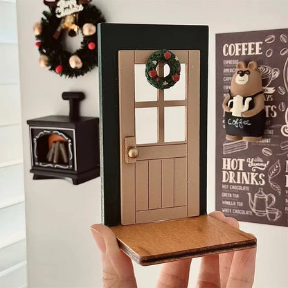 Mini Cat Fireplace LED Night Light Fridge Magnet – Cozy Kitchen & Bedroom Decor